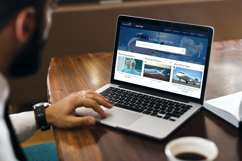 Vault 4.0 offers 24/7 online access to pre-owned market information giving a better understanding of aircraft pricing for over 100 aircraft models.