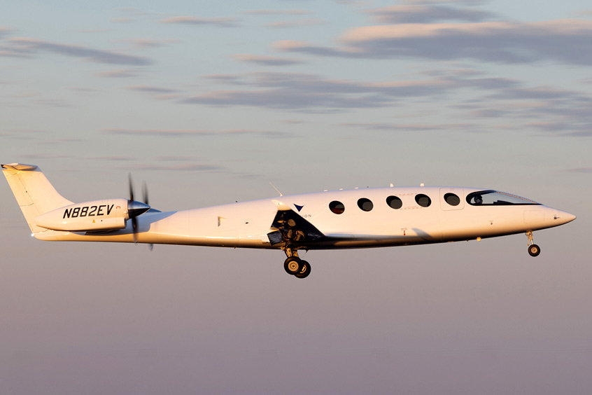The order book for the flight tested all-electric passenger Alice has passed a major milestone.