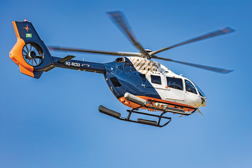 THC has signed up to Airbus' HCare In-Service for its HEMS fleet of H145s.
