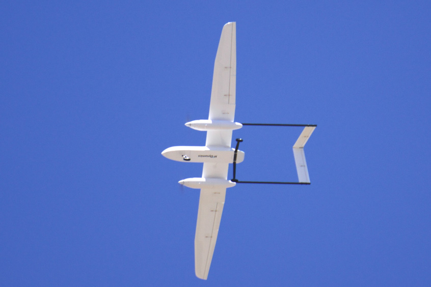 H3 Dynamics distributed hydrogen electric nacelles proven on first flight. (Photo: Business Wire).