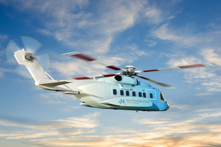 The S-92s will support COHC's offshore oil and gas passenger flights.