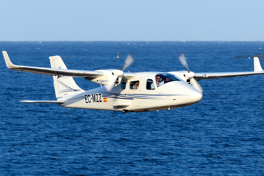 Canavia has chosen a Tecnam-based fleet that offers platforms for single and twin engine training.