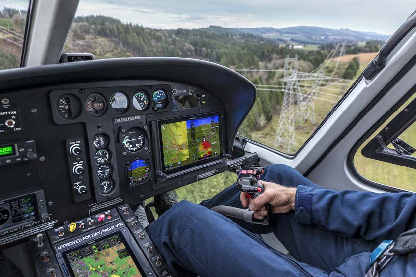 Garmin has GI 275 electronic flight instrument certification for Airbus AS350 helicopters.