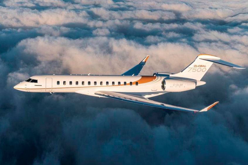 DCAF will manage and operate the Global 7500 on behalf of its private owner.