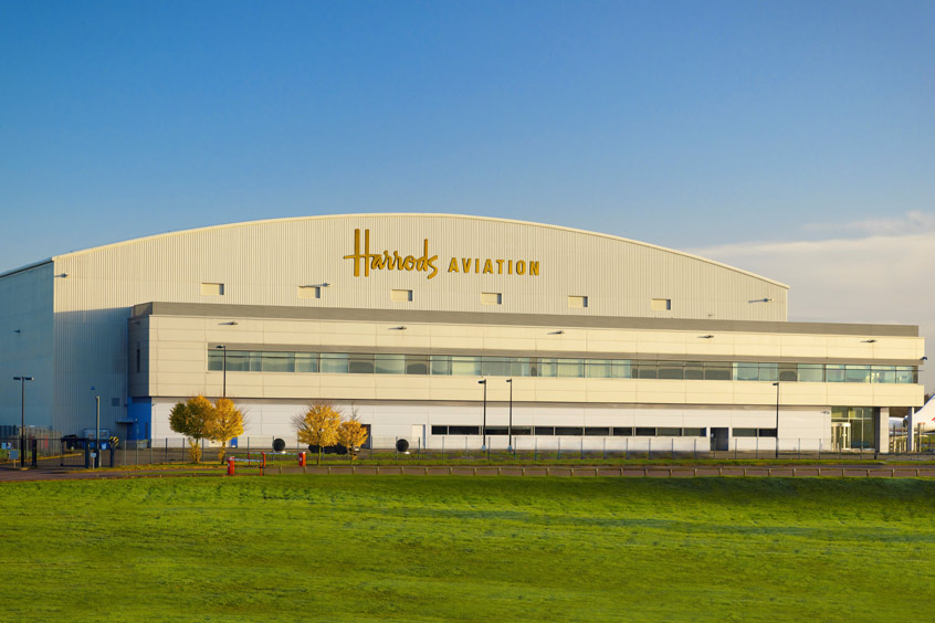 Harrods Aviation is growing its London Stansted FBO capability by 130,000 sq ft.
