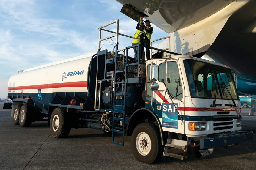 Boeing will take 5.6 million gallons of Neste MY SAF for US operations this year.