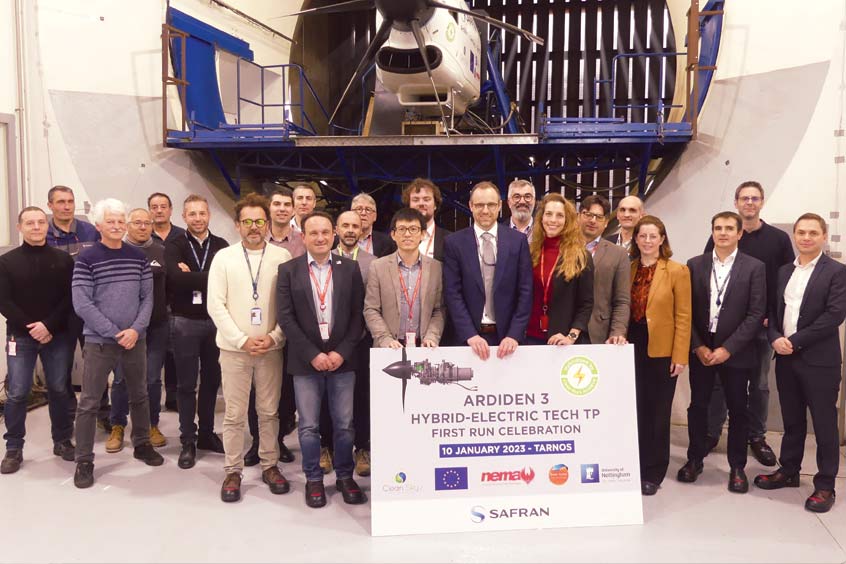 First run of Tech TP ACHIEVE hybrid electric turboprop demonstrator.
