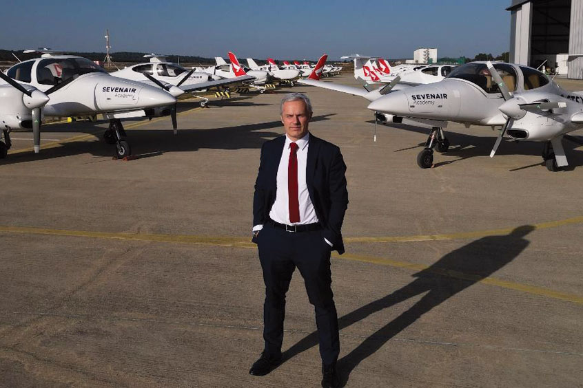 Salvador Costa Pereira has 13,000 commercial flying hours under his belt.