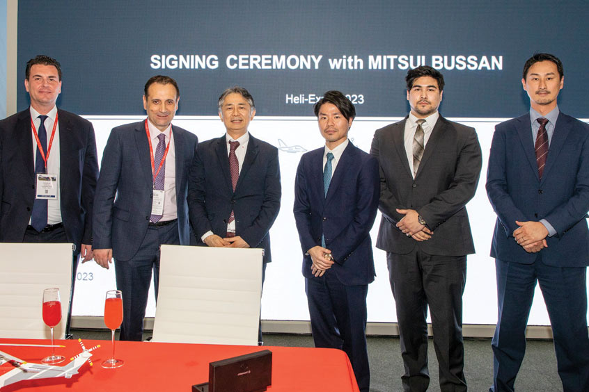 MBA signs for six AW139s for the Japan-based market.