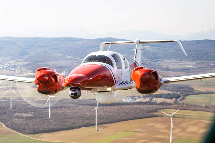 The DA62 MMPs add modern technology to 2Excel’s fleet of special missions­­ aircraft and reduce the carbon footprint significantly at the same time.