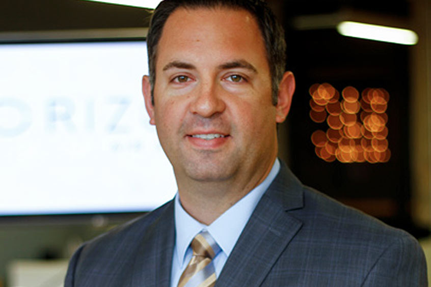 Regional vice president of aircraft sales Zach Goldberg.