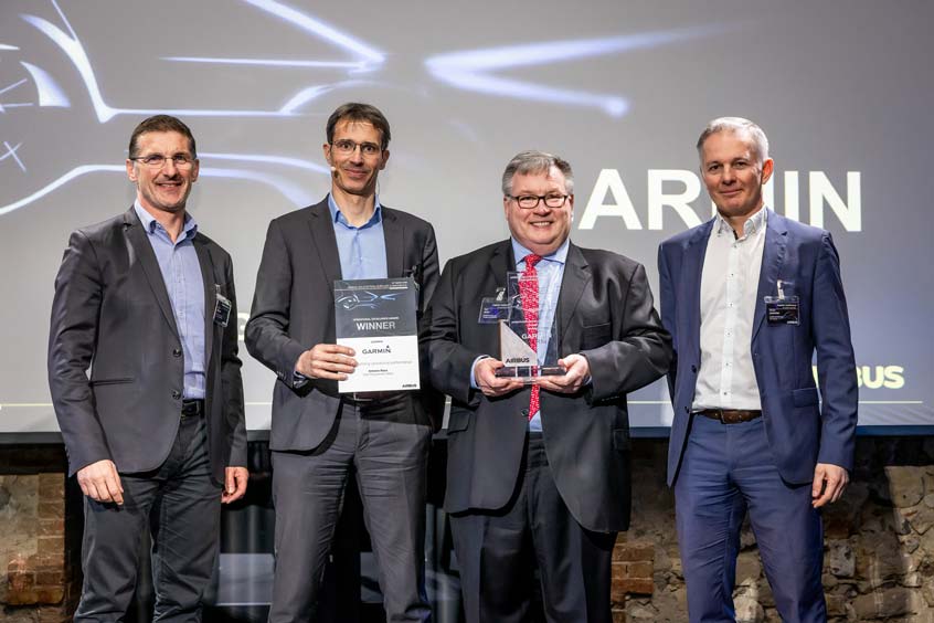 Airbus Helicopters honored Garmin with the 2022 Operational Excellence award. This award recognizes excellence in on-time delivery and quality as well as highlights Garmin’s outstanding performance amid a period of global supply challenges.