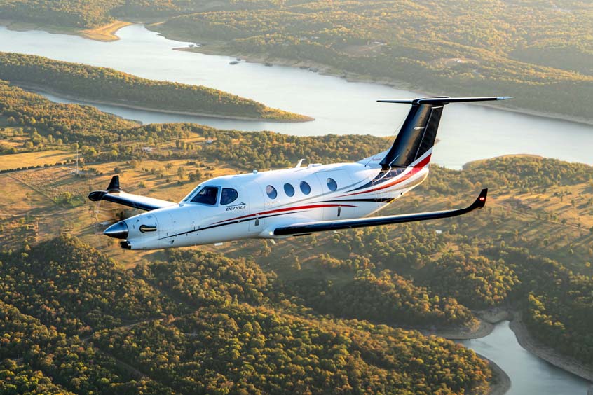 The Denali flight test certification program features three flight test aircraft.