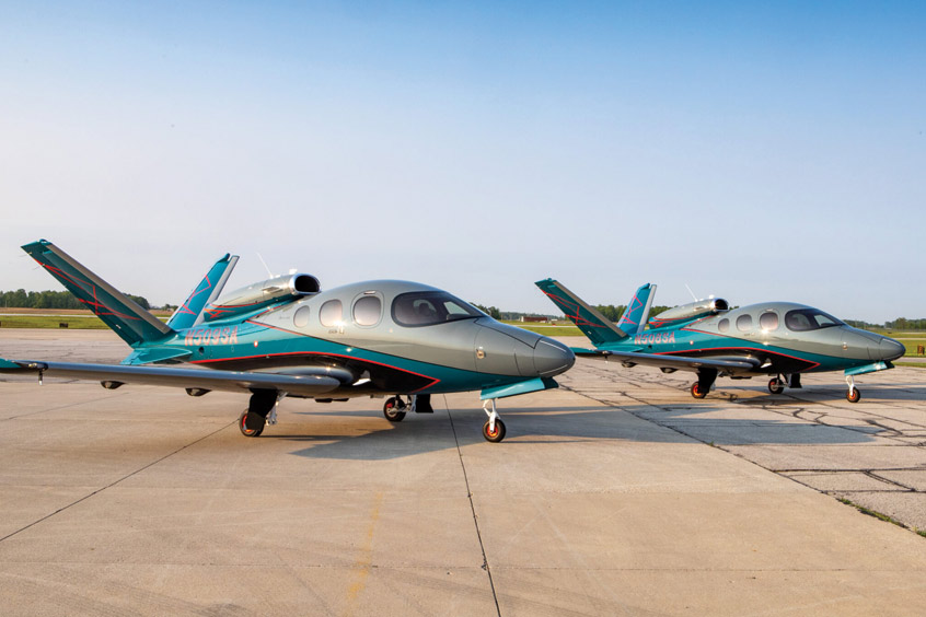 The Cirrus G2+ Vision Jets are now officially onboarded and FAA-certified for charter services. 