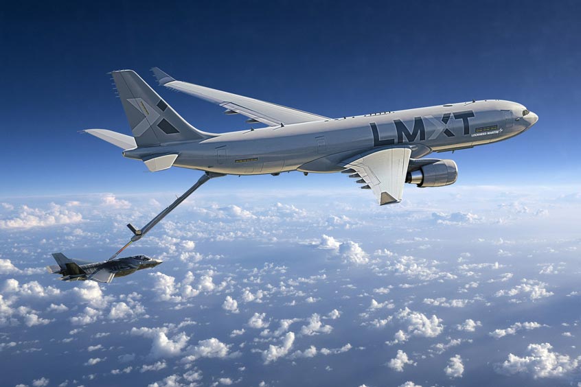 GE says the LMXT strategic tanker is the optimal aircraft for its CF6-80E1 engine.