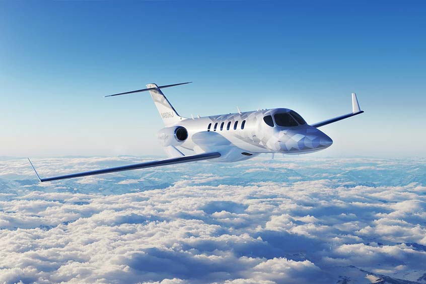 The HondaJet 2600 light jet concept.