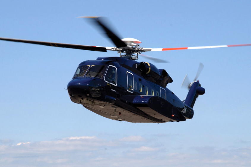 Sikorsky’s S-92 helicopter.