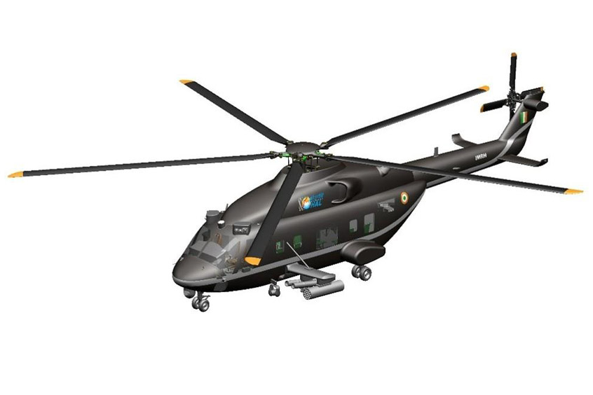 The IMRH (Indian Multi-Role Helicopter) will be powered by Safran/HAL engines.