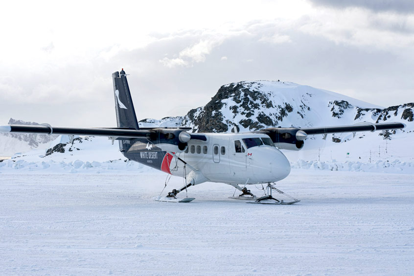 A Twin Otter suitable for operations as part of the Australian Antarctic programme.