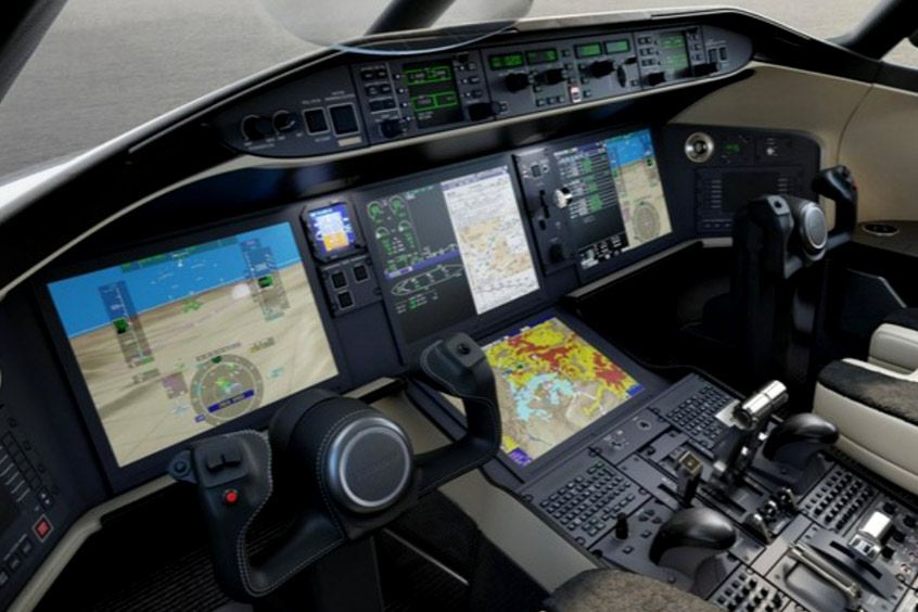 Installation of the advanced avionics upgrade on in-service Global aircraft is available across the complete Bombardier service centre network.