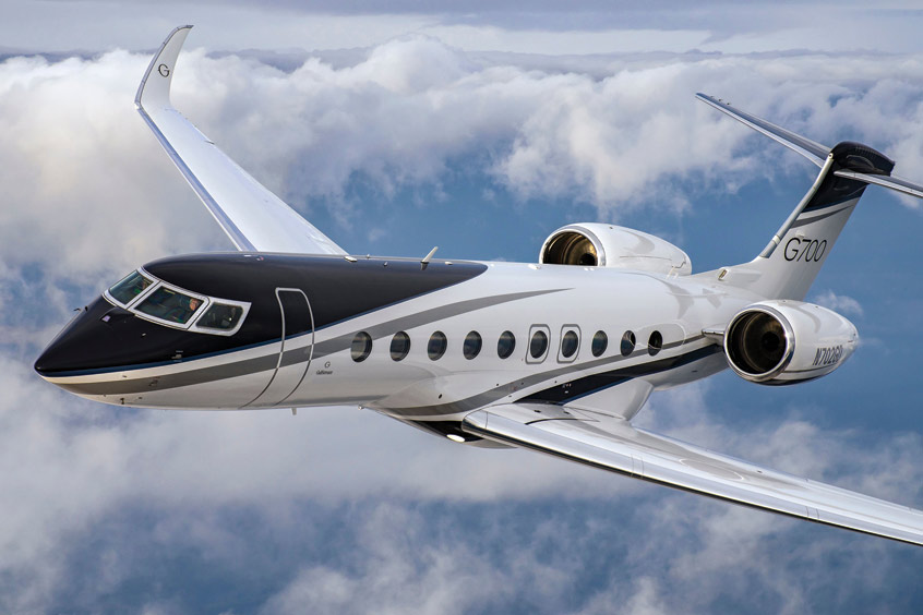 During certification flying, the G700 has demonstrated increases in range and speed as well as improvements in cabin altitude.