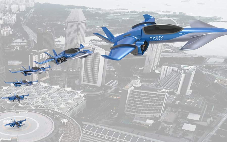Manta's new board of directors will drive development of the ANN hybrid-electric eV/STOL aircraft.