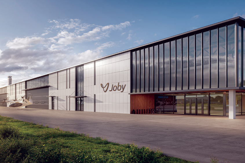 Joby will start scaled aircraft production from new premises in Dayton, Ohio.