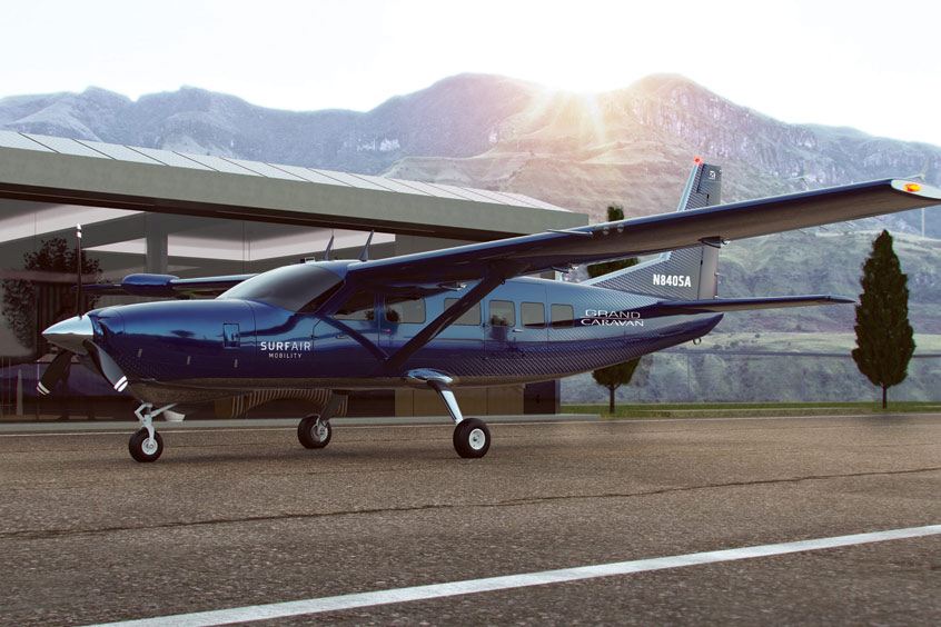 The first twenty Grand Caravan EX aircraft will arrive with Surf Air early next year.