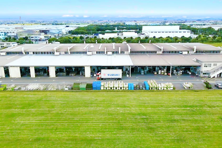 A Plant to Manufacture SKYDRIVE (in Iwata-city, Shizuoka owned by Suzuki-Group)