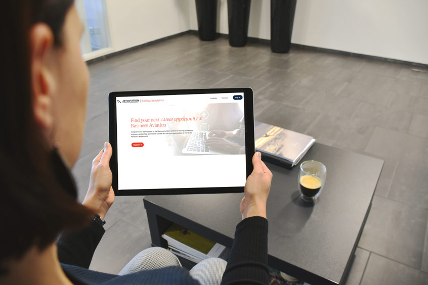 The Jet Aviation Staffing Marketplace is now available for operators.