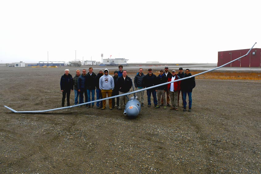 A team of researchers from Platform Aerospace, the Naval Postgraduate School (NPS) and the Naval Research Laboratory (NRL) recently used a Platform “Vanilla” unmanned aerial vehicle (UAV) to conduct testing of “POTION” flight-path planning software developed at NPS.