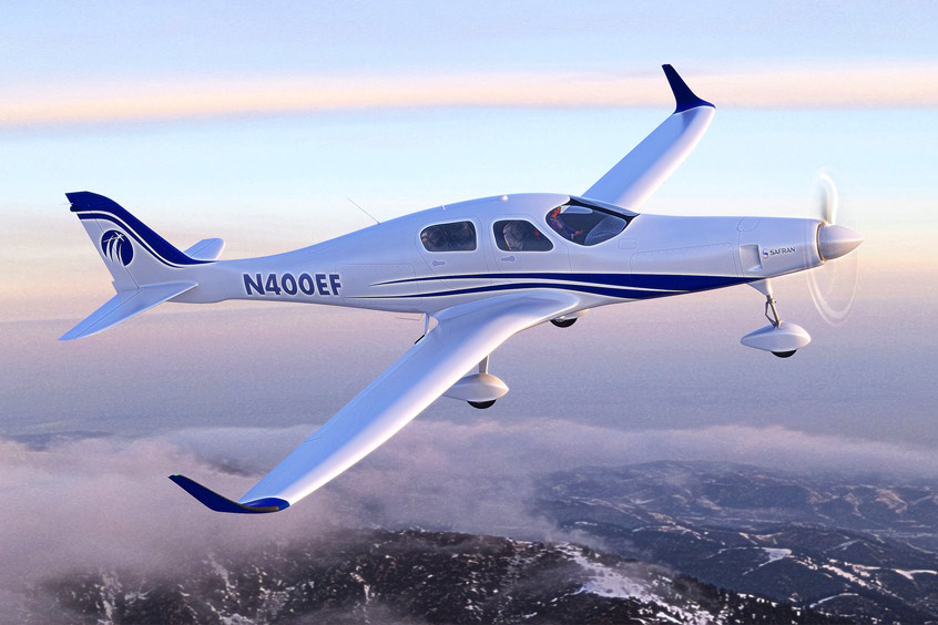 Aerodynamic efficiency of the eFlyer 4 is over twice that of a typical legacy aircraft of similar size.