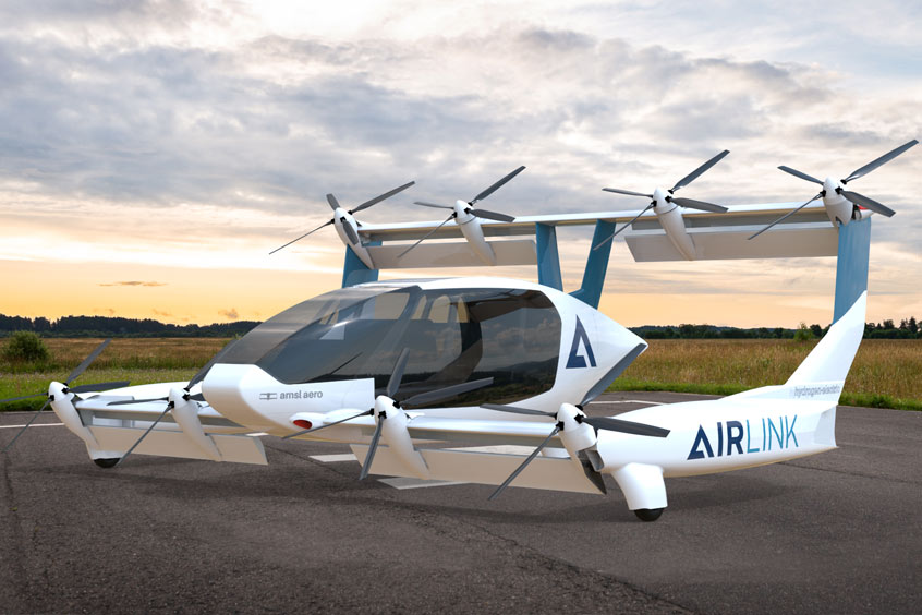 The Vertiia will be a passenger capable hydrogen VTOL with a range of up to 1,000km and cruising speeds of 300kmh.