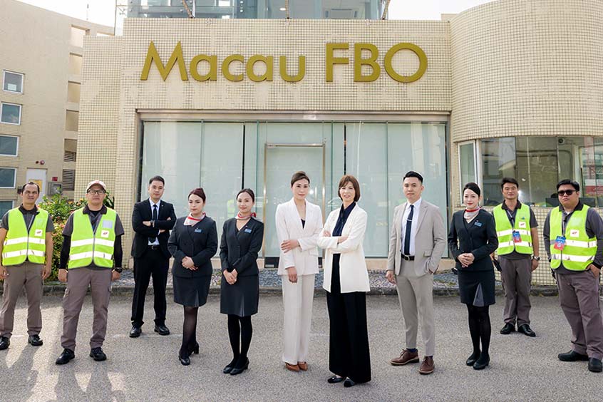 The TAG Macau FBO team have earned their Stage III status.