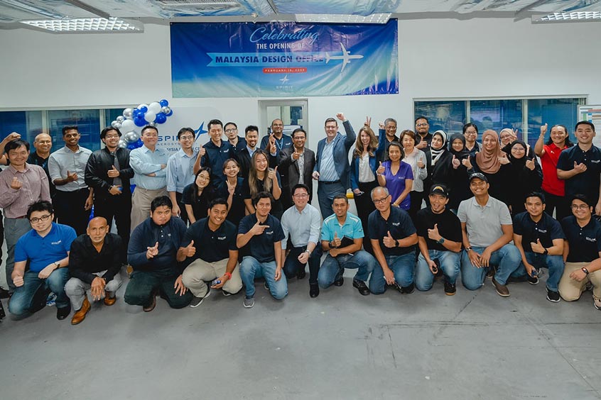 Spirit opens engineering design centre in Malaysia