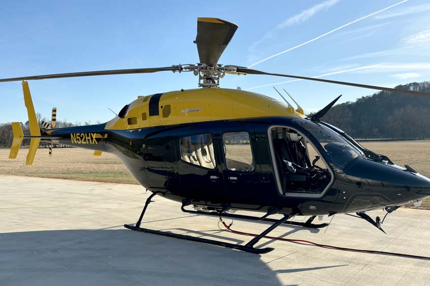 Helicopter Express completes a first Foresight MX installation and places another order.