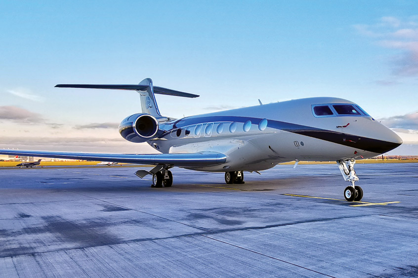 The ABS Jets team is excited to have another Gulfstream in the fleet, its ninth.