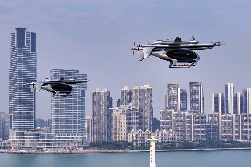 The demonstration flight showcased AutoFlight technology in a highly complex environment, bordering multiple international airports and home to approximately 86 million people.