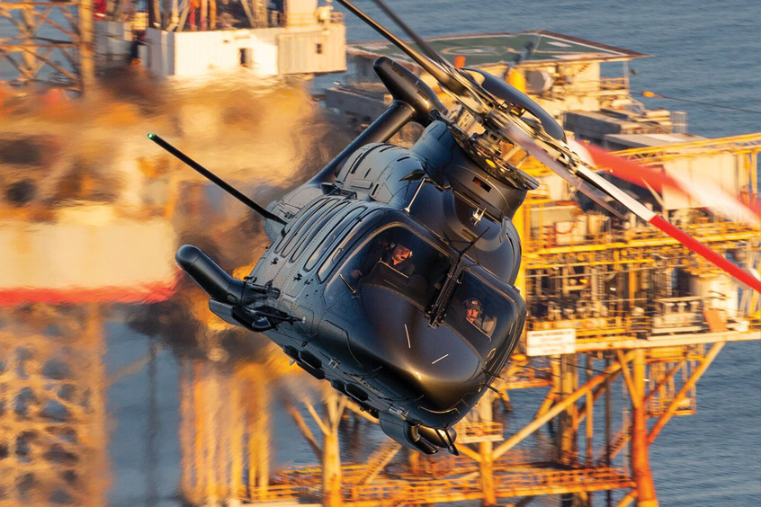 A fleet of 10 Bell 525s have been ordered for North Sea offshore operations.