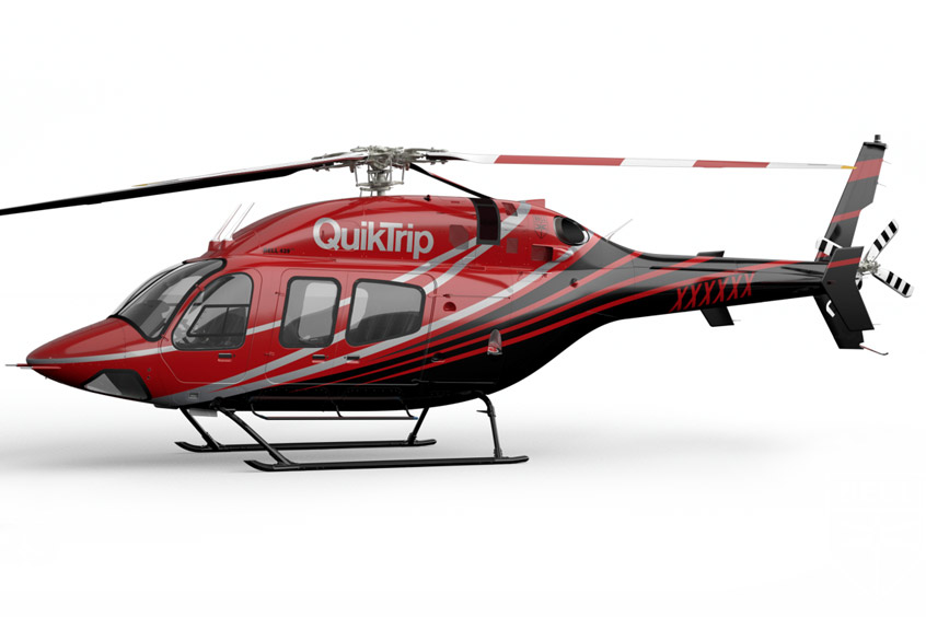 QuikTrip has chosen the Bell 429 platform to add to its existing corporate transport fleet.