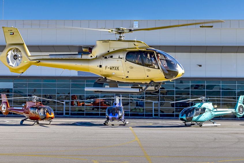 The H130 will grace the skies over some of the UAE’s most iconic destinations.