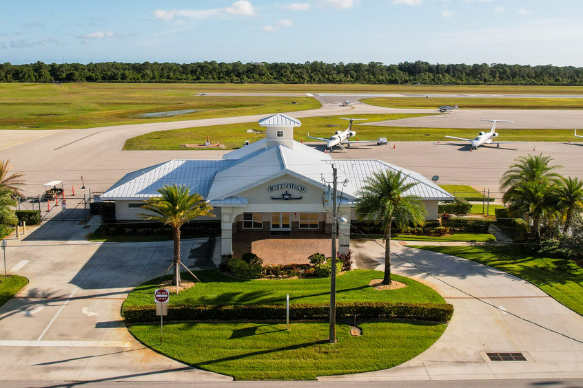 Corporate Air, a service provider at Florida's Vero Beach Regional airport, joined the AEG Connect Network after undergoing a review audit to ensure it meets established service levels.