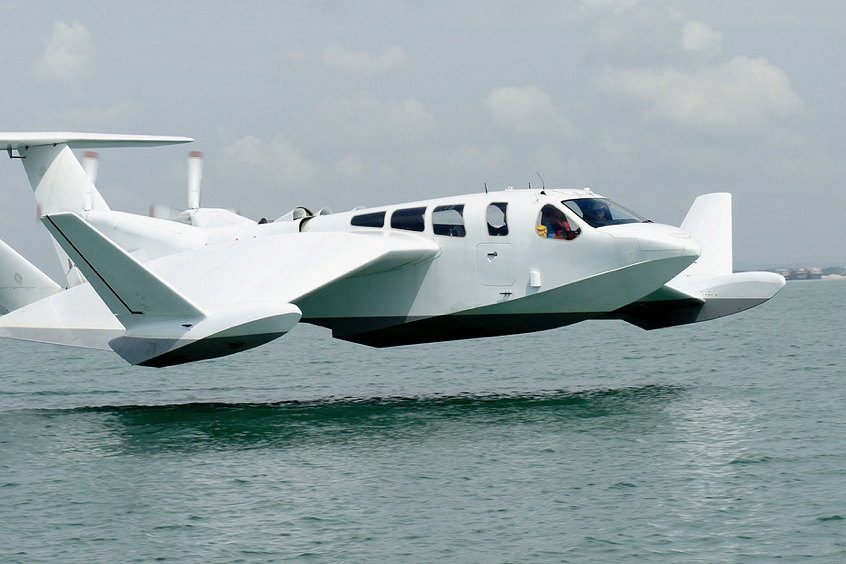 ST Engineering AirX’s AirFish 8 during a demonstration flight.