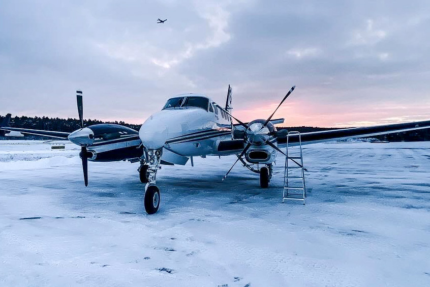One Beechcraft King Air C90GTx Level-D FFS is due to go to INCAS' research facility in Strejnicu, Romania. 