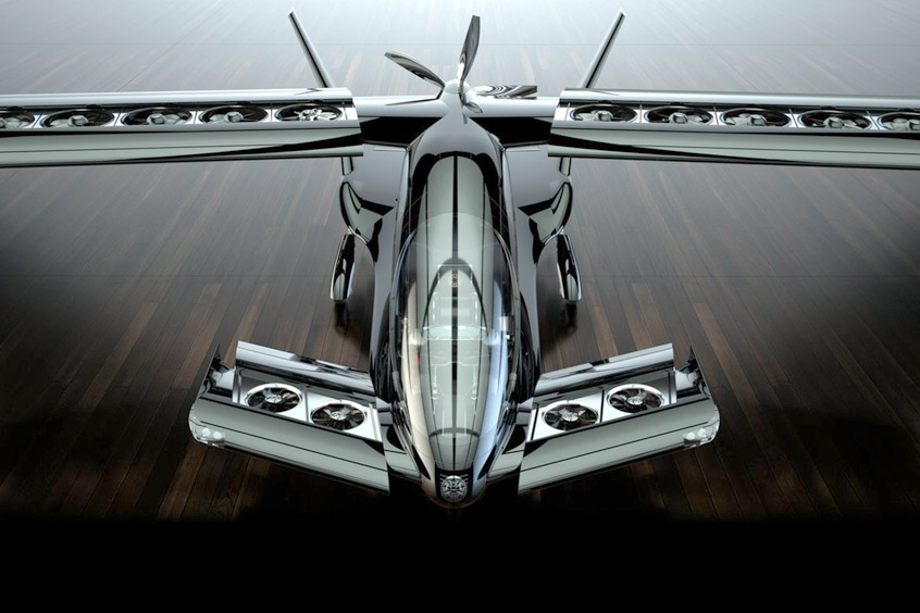 The Cavorite X7 features a patented wing system allowing it to fly the majority of its mission in a configuration similar to that of a normal aircraft.