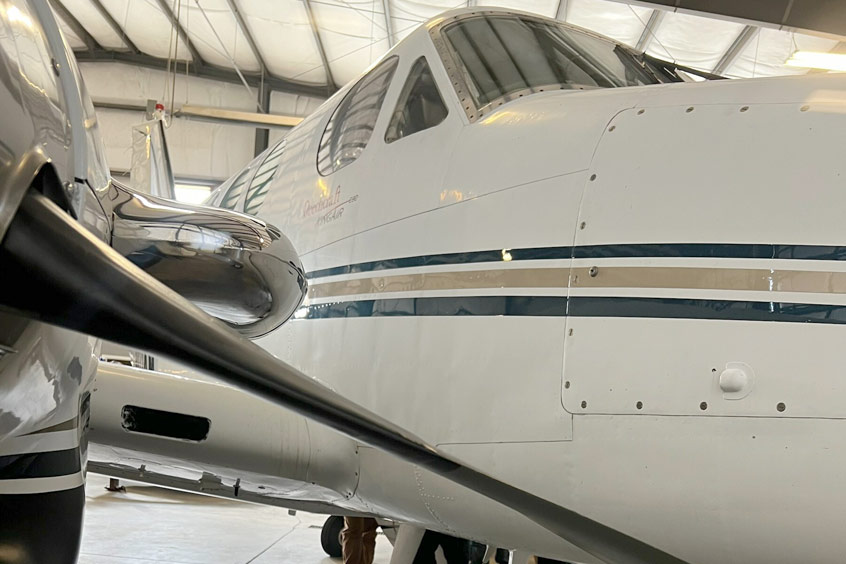D&J recently completed a first-article installation of the SmartSky LITE on a King Air C90, with an STC expected in coming months.