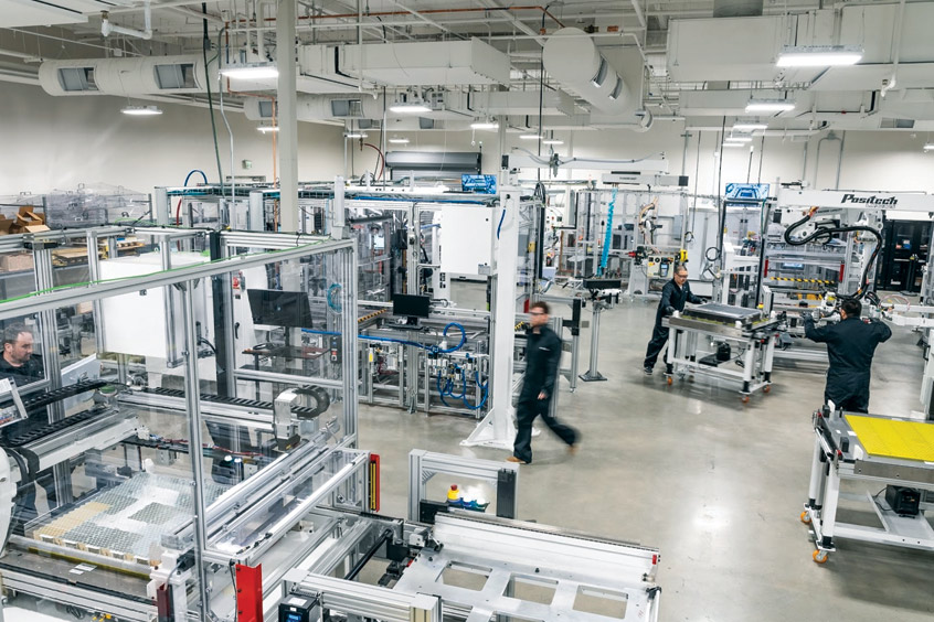 The high-volume battery pack manufacturing line will enable Archer to scale battery pack production to meet output from its aircraft manufacturing facility.
