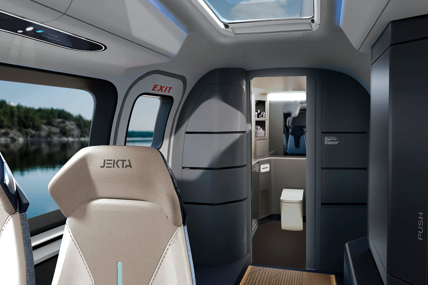 The aft lavatory will feature in all cabin formats.