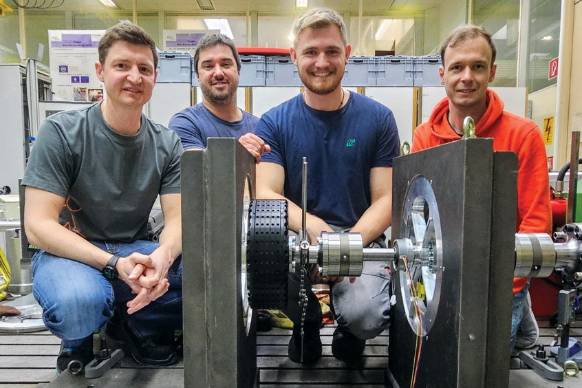 CTO Dr Sebastian Seemann and the team have demonstrated that the mechanical decoupling of the electric engines fully works. 