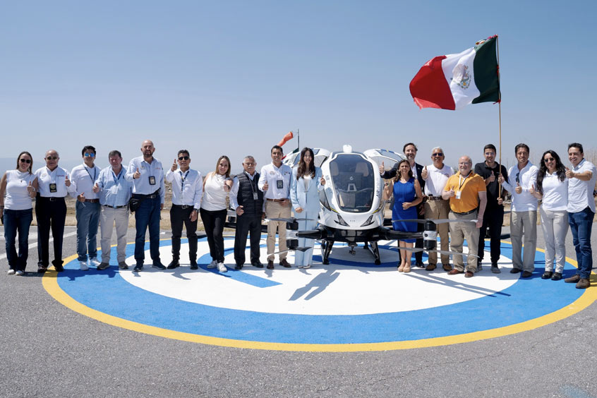 Mexico could be well suited to eVTOL flights.